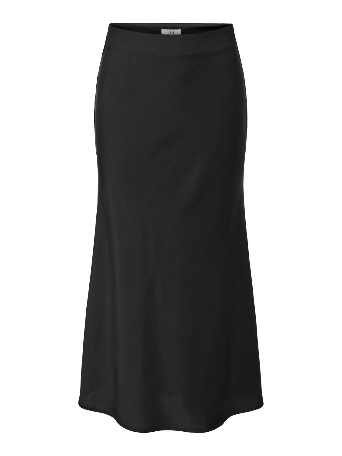 ONLY Mid waist Midi skirt -Black - 15304905