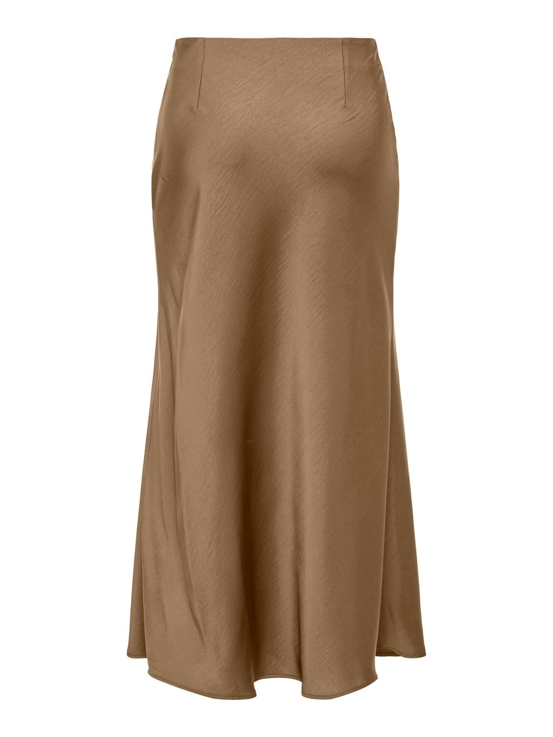 Mid length hotsell satin skirts 00