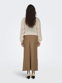 ONLY Midi skirt -Toasted Coconut - 15304905