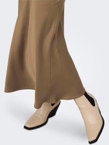ONLY Mid waist Midi skirt -Toasted Coconut - 15304905