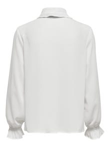 ONLY Camisas Corte regular Cuello de camisa -Cloud Dancer - 15304934