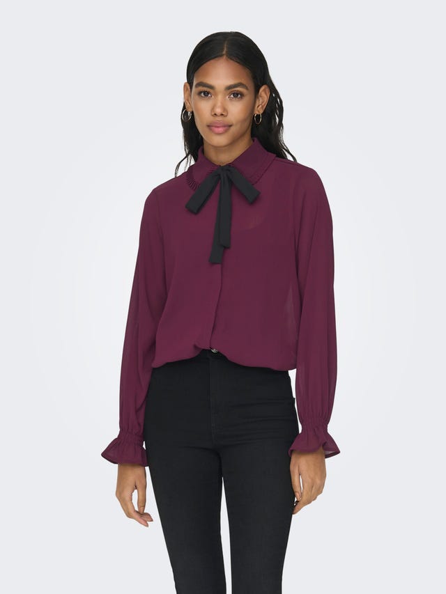 ONLY Shirt With Bow Detail - 15304934