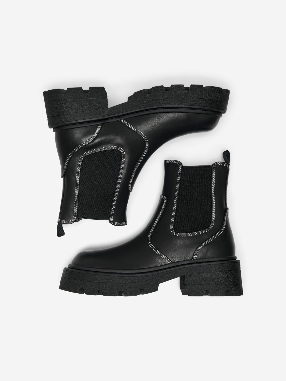 ONLY Bottes Bout rond -Black - 15304948