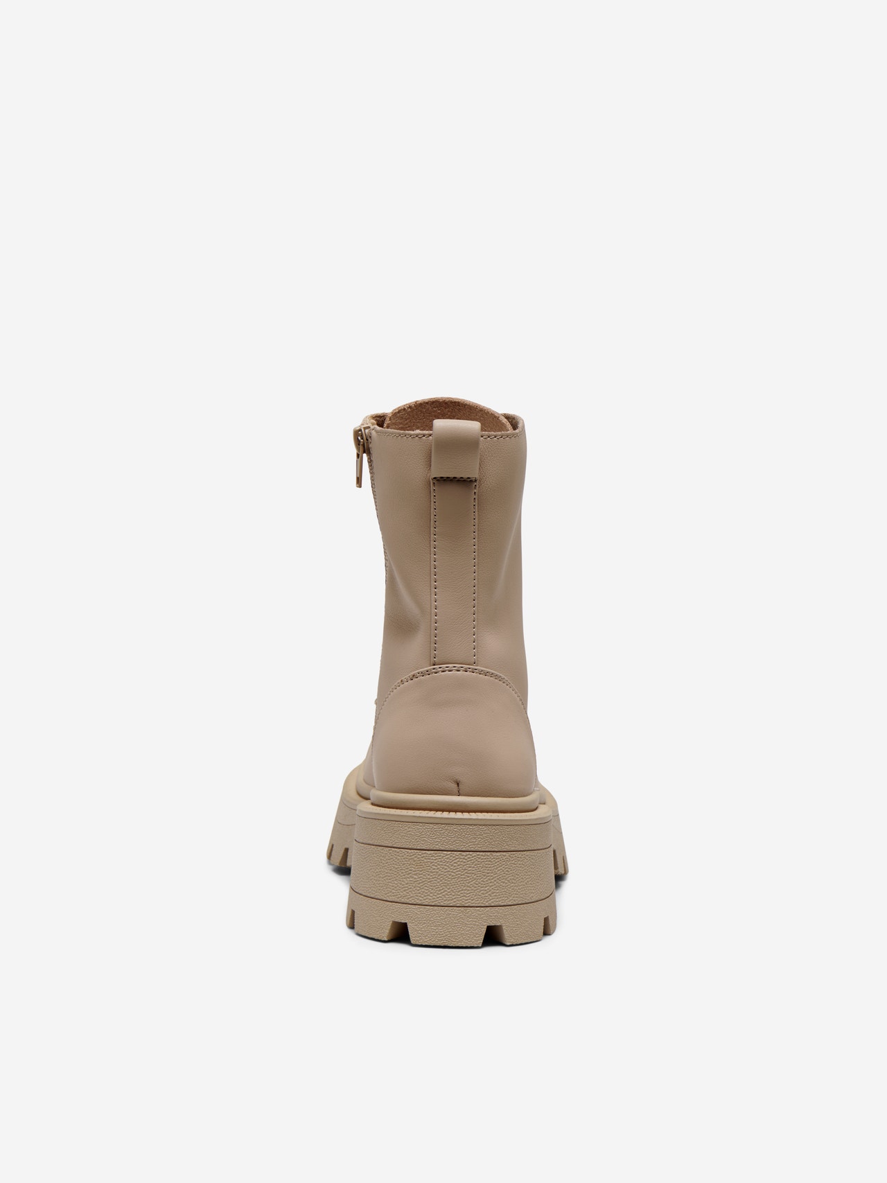 ONLY Bottes Bout rond -Camel - 15304974