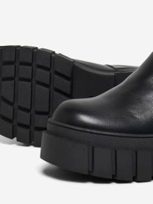 ONLY Imiterede læder Støvler -Black - 15304991