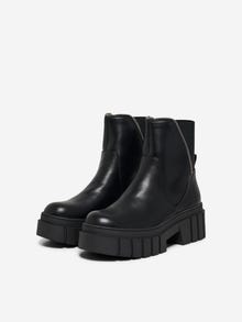 ONLY Bottes Bout rond -Black - 15304991