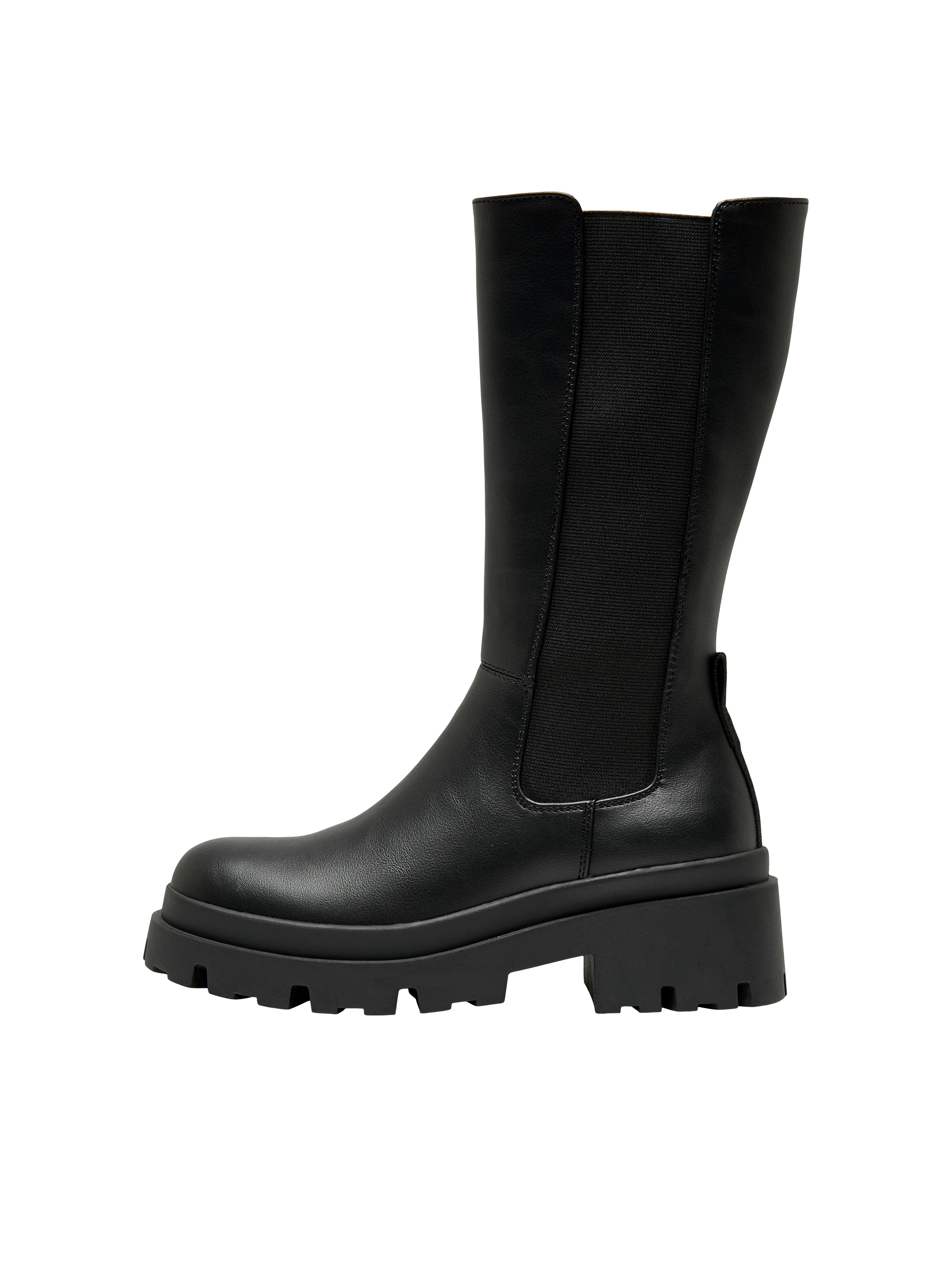 Bottes Bout rond Black ONLY