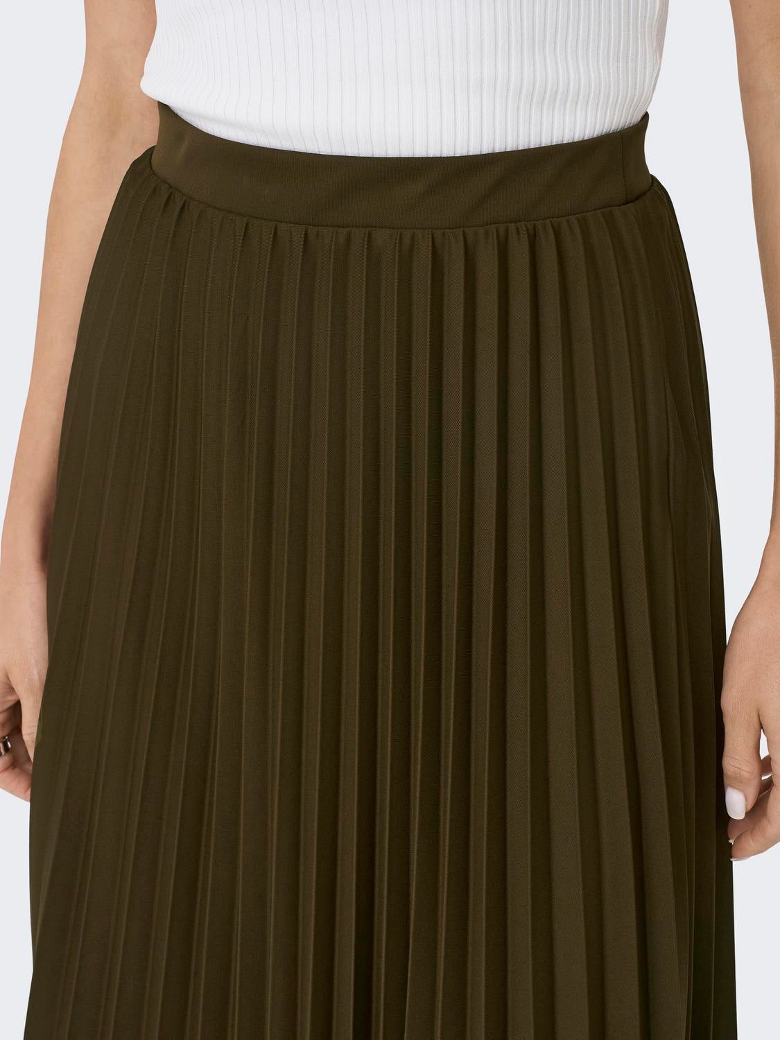 Mid length clearance pleated skirts era