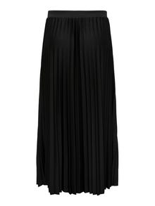 ONLY Midi plisse skirt -Black - 15305227