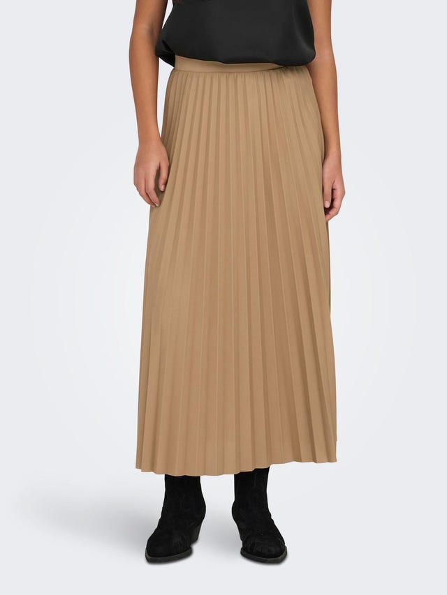 ONLY Midi plisse skirt - 15305227