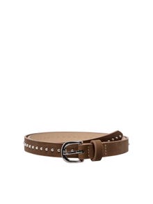 ONLY Faux leather belt -Otter - 15305337
