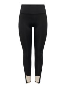 ONLY Sports leggings with high waist -Black - 15305447