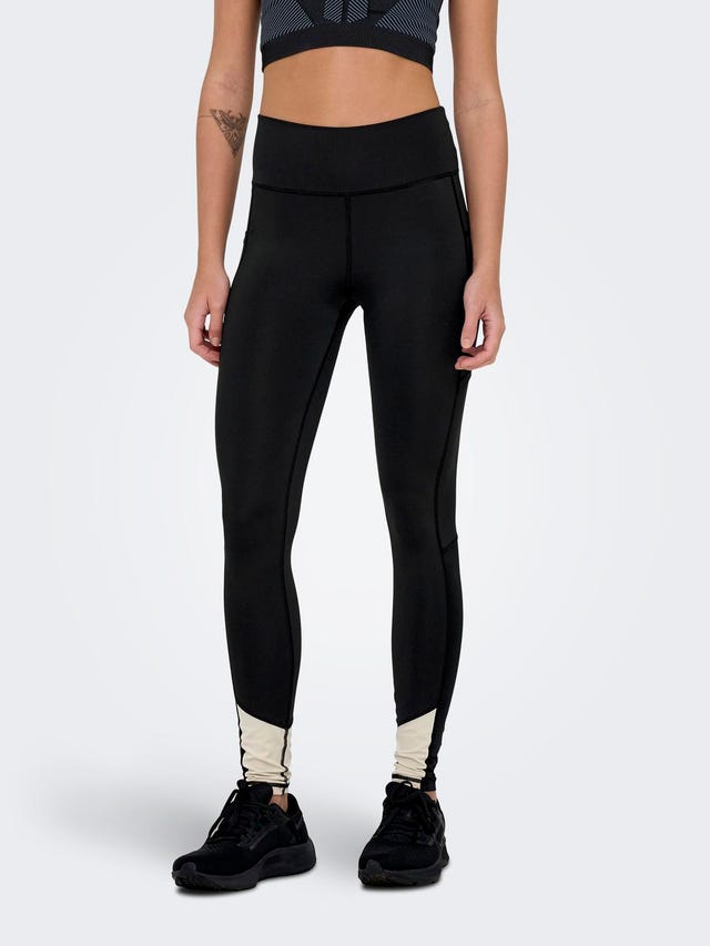 ONLY Sports leggings with high waist - 15305447