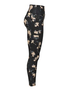 ONLY Leggings Tight Fit Taille haute -Dark Shadow - 15305450