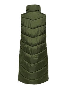 ONLY Long vest with high neck -Forest Night - 15305655