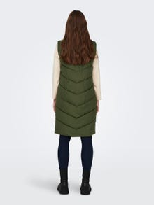 ONLY High neck Otw Gilet -Forest Night - 15305655