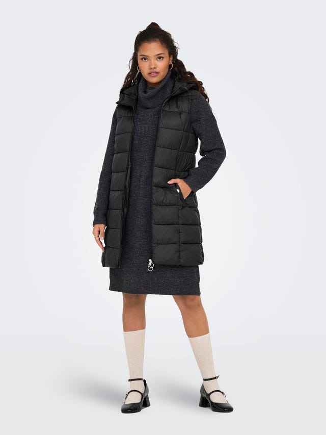 ONLY Gilets anti-froid Capuche - 15305665
