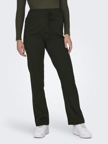 ONLY Mama trousers with mid waist -Rosin - 15305692