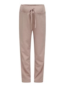 ONLY Mama Straight Fit Pants -Misty Rose - 15305692