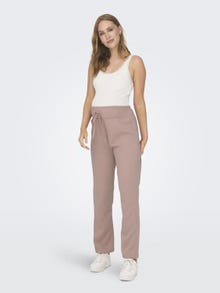 ONLY Pantalons cargo Straight Fit Taille moyenne Grossesse -Misty Rose - 15305692