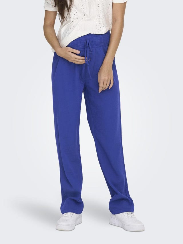 ONLY Mama trousers with mid waist - 15305692