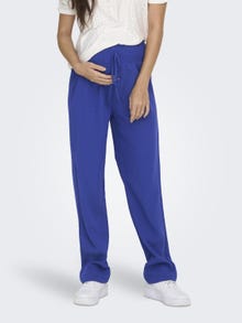 ONLY Mama Straight Fit Pants -Sodalite Blue - 15305692