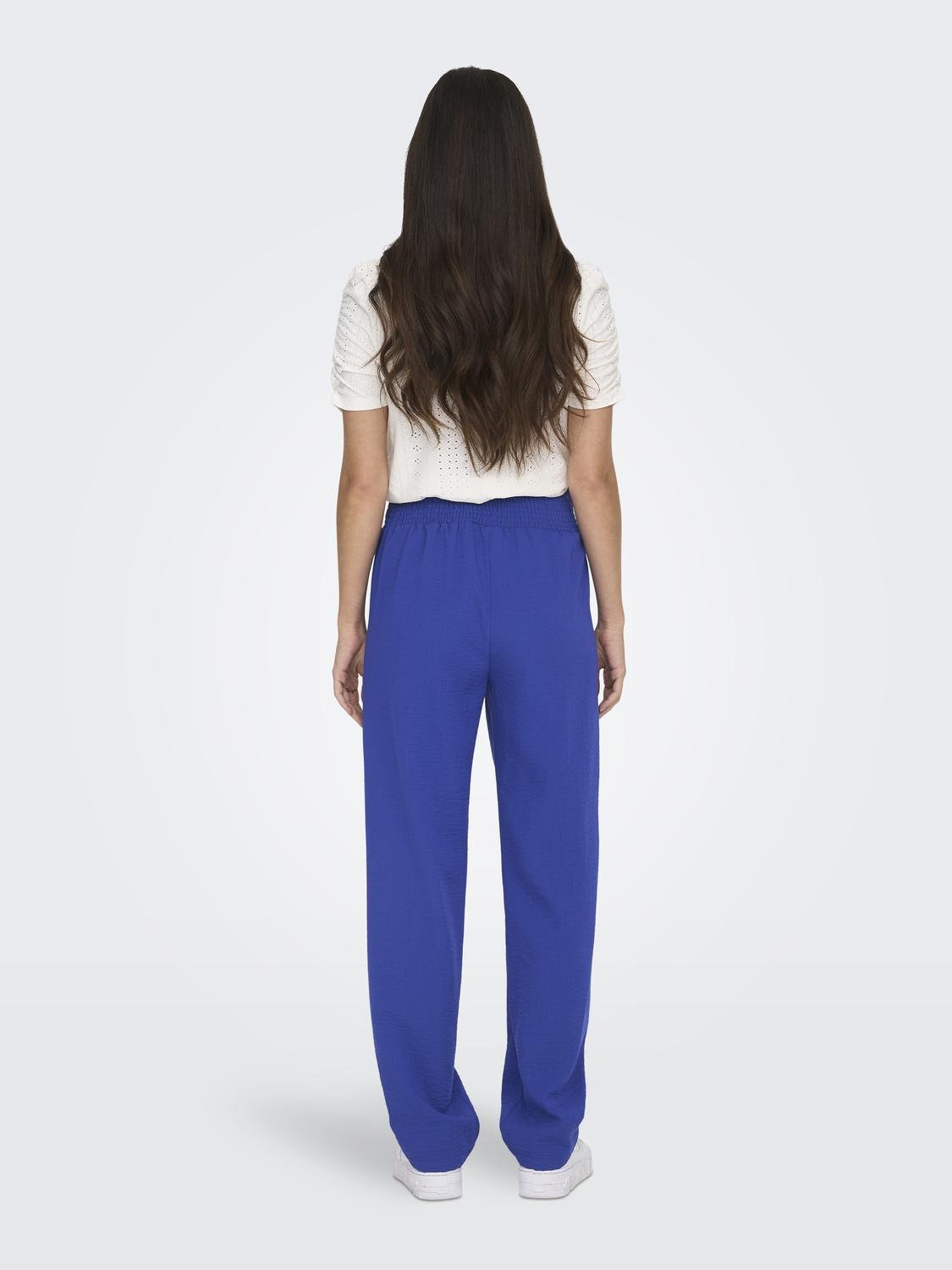 ONLY Straight Fit Mid waist Maternity Cargo Trousers -Sodalite Blue - 15305692