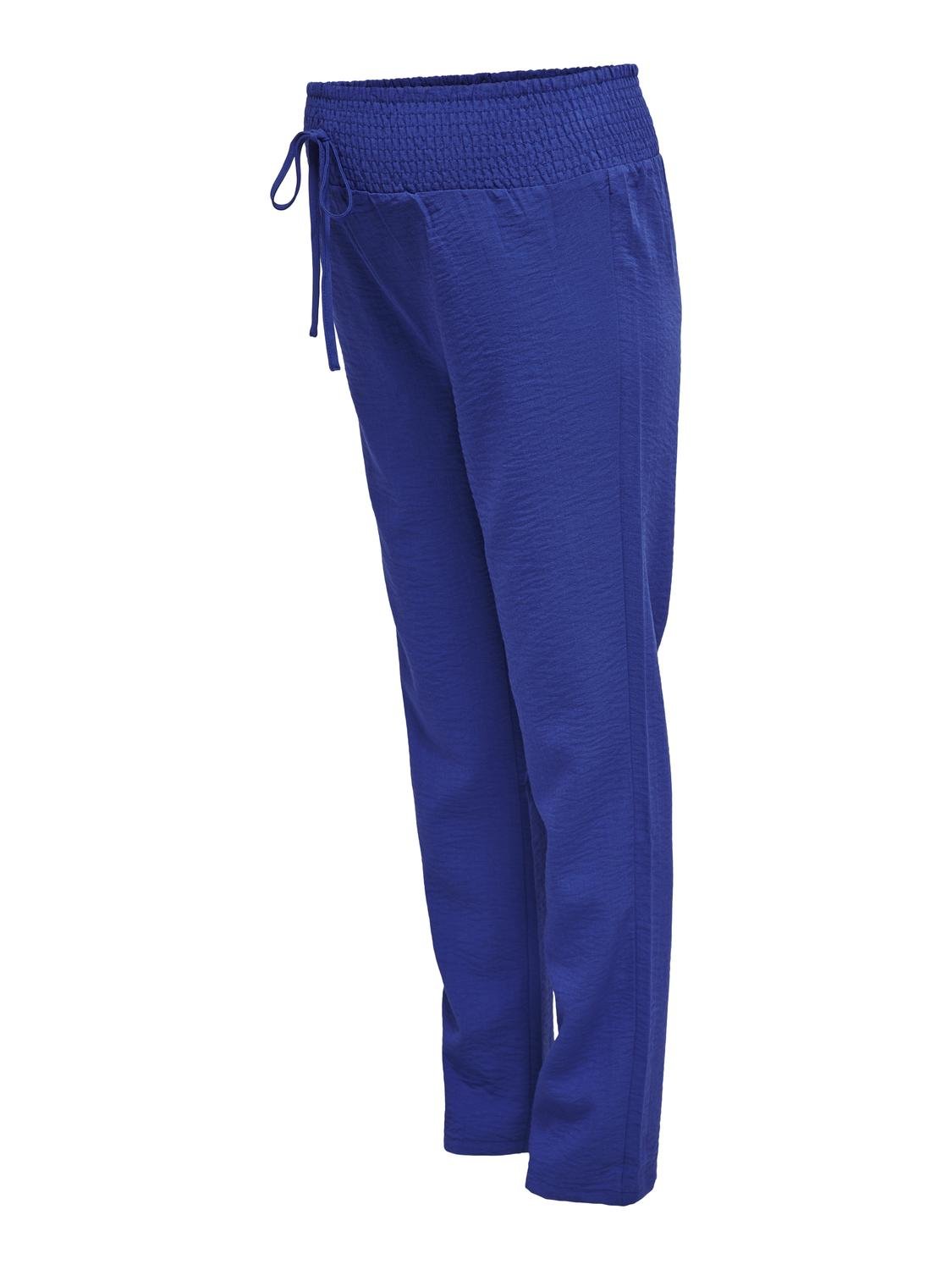 ONLY Mama bukser med mellemhøj talje  -Sodalite Blue - 15305692