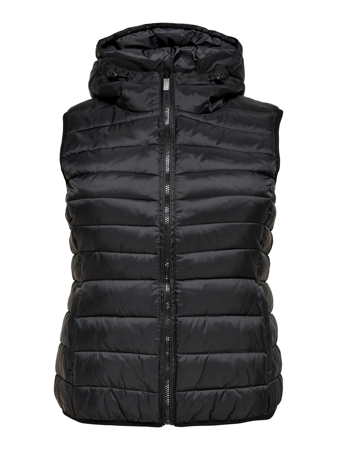ONLY Gilets anti-froid Capuche -Black - 15305695