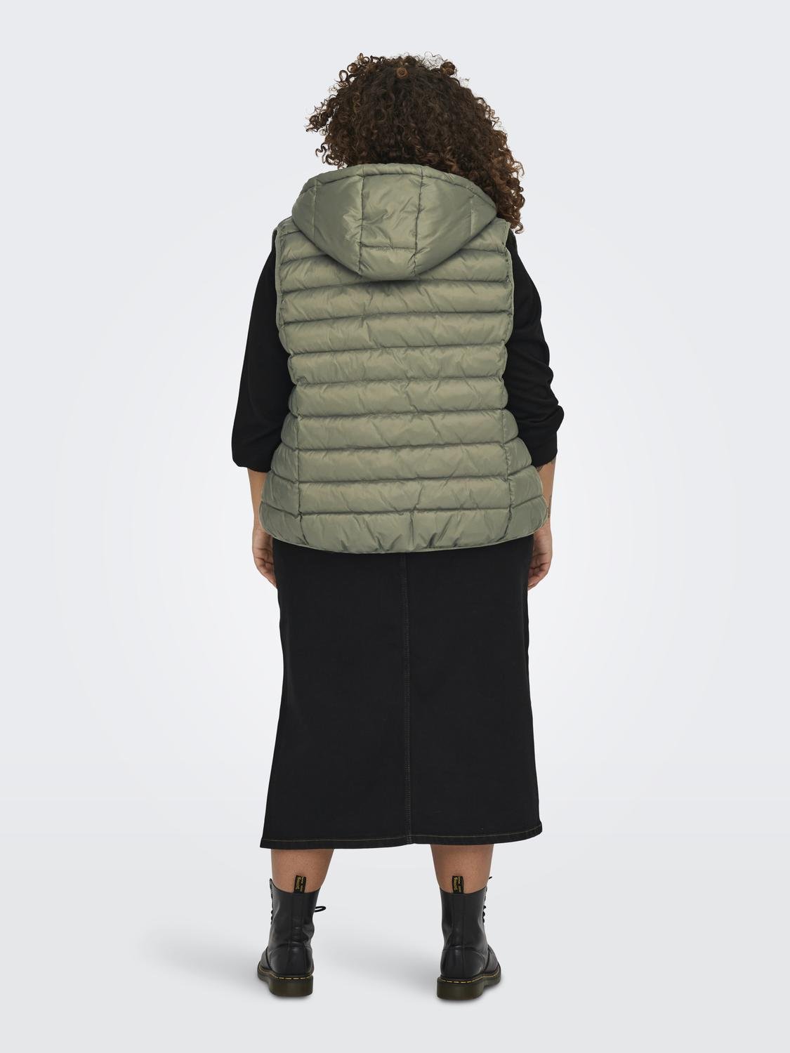 Curvy Hooded vest discount! | 30% with ONLY®