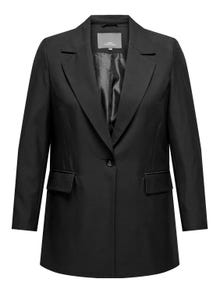 ONLY Curvy classic blazer -Black - 15305698
