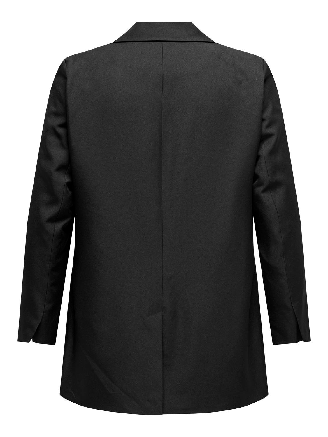 ONLY Blazers Corte comfort Cuello invertido -Black - 15305698