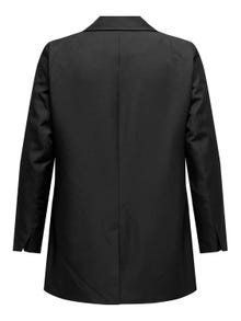 ONLY Comfort Fit Reverse Blazer -Black - 15305698