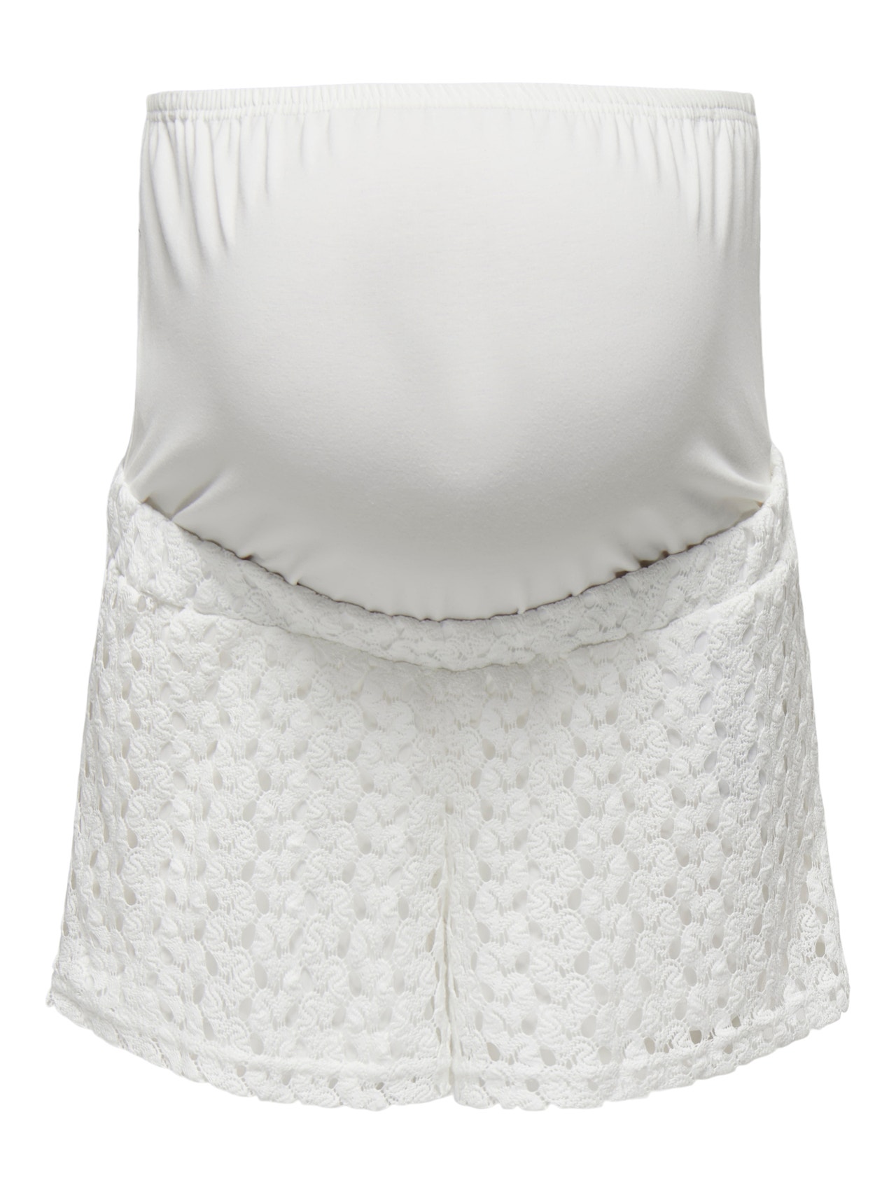 ONLY OLMCAMELIA Regular Fit Short -Cloud Dancer - 15305709