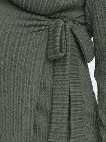 ONLY Robe courte Regular Fit Col rond Grossesse -Balsam Green - 15305729