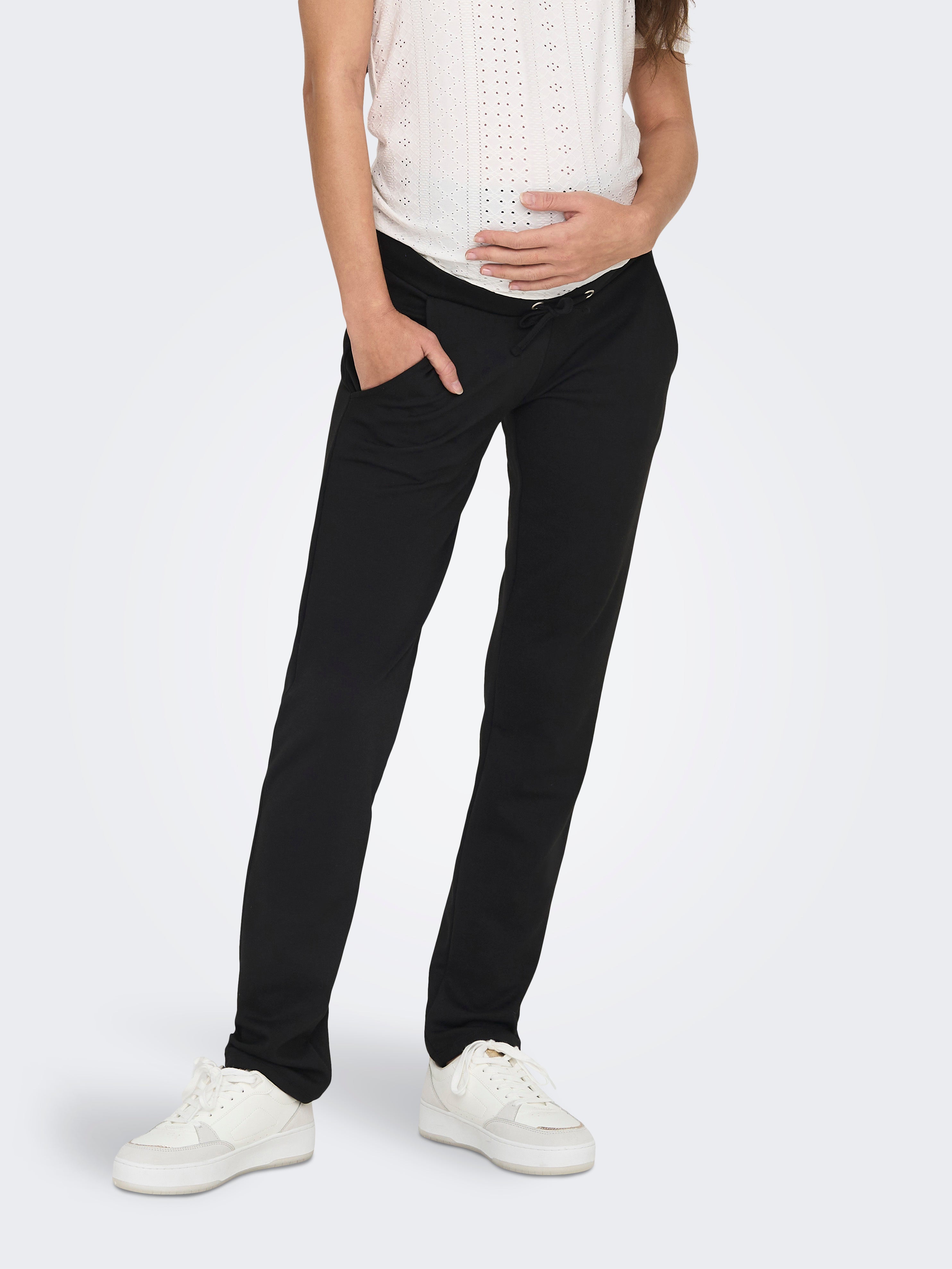 New Look textured trousers in black | ASOS