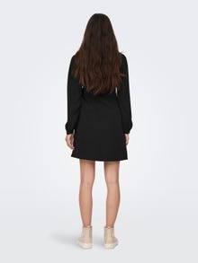 ONLY Regular fit V-Hals Korte jurk -Black - 15305795