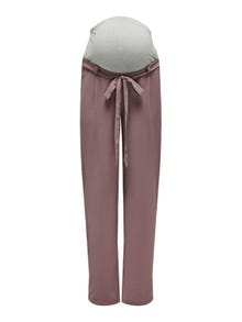 ONLY Mama Palazzo pants  -Rose Taupe - 15305797