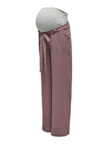 ONLY Mama Palazzo pants  -Rose Taupe - 15305797