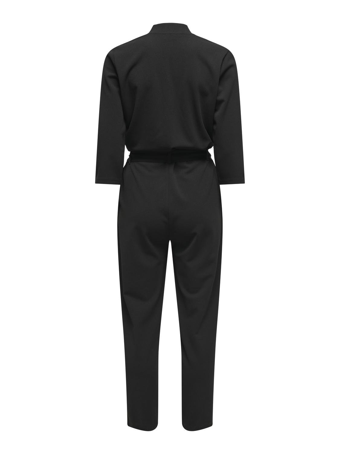 ONLY Anliegende Bündchen Jumpsuit -Black - 15305811