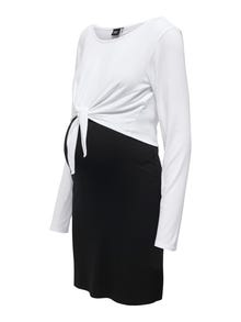 ONLY Regular Fit O-Neck Long dress -Black - 15305817