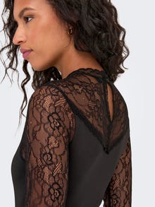 ONLY Lace bodystocking -Black - 15305825