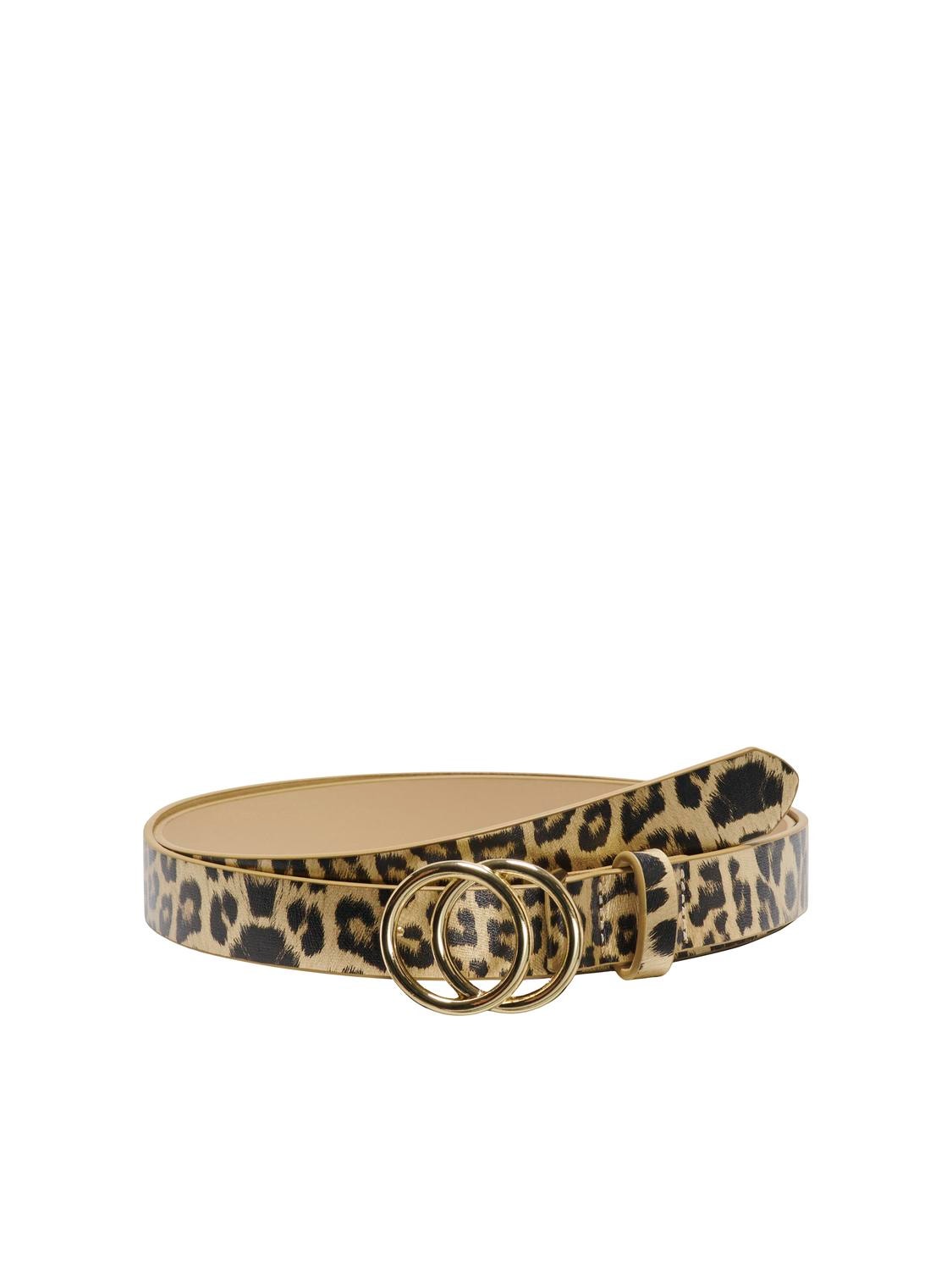 ONLY Curvy leopard Gürtel -Burnished Gold - 15305832