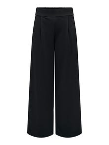 ONLY Regular Fit High waist Trousers -Black - 15305888