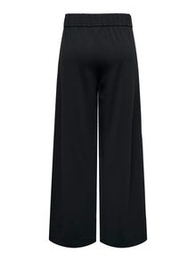 ONLY Pantalons Regular Fit Taille haute -Black - 15305888