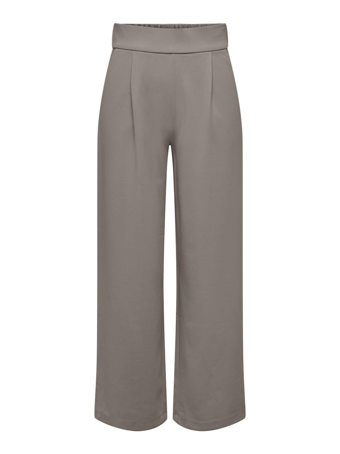 ONLY Flared high waisted pants -Driftwood - 15305888