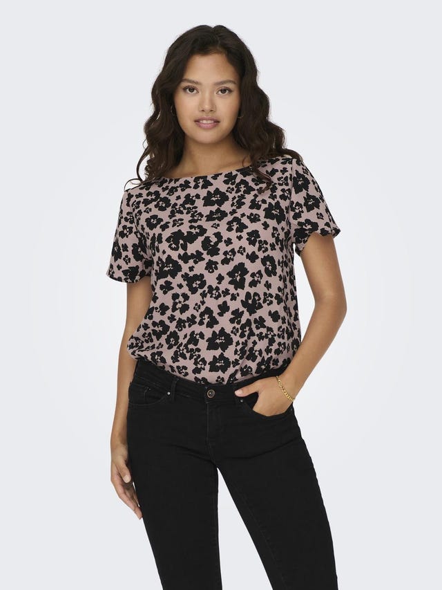 ONLY Tops Regular Fit Col rond - 15305899