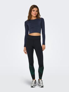 ONLY Cropped training top -Blue Nights - 15305971