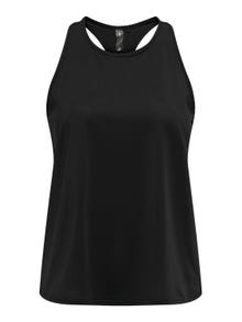 ONLY Loose Fit O-Neck Top -Black - 15306019