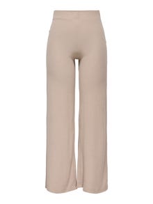 ONLY ONPSEREN Loose Fit Wide-leg trousers -String - 15306039